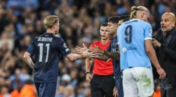 قرار مفاجئ.. جوارديولا يعلن تشكيل مانشستر سيتي أمام برينتفورد بتغييرات مثيرة 1